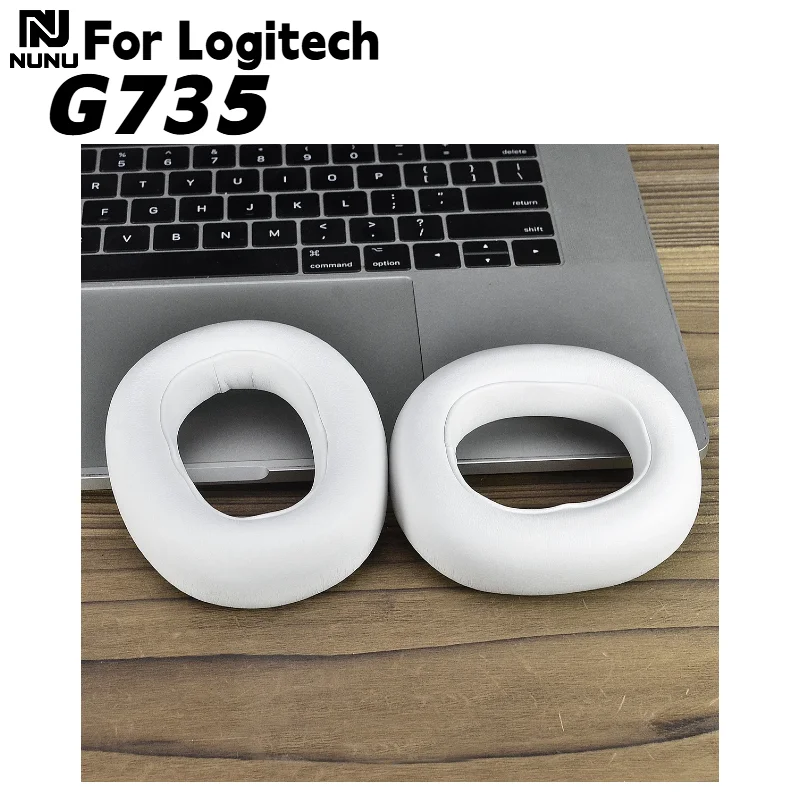 Replacement Protein skin memory sponge Memory Foam Ear Cushion with buckle for Logitech G735 Wireless Headset Earmuffs