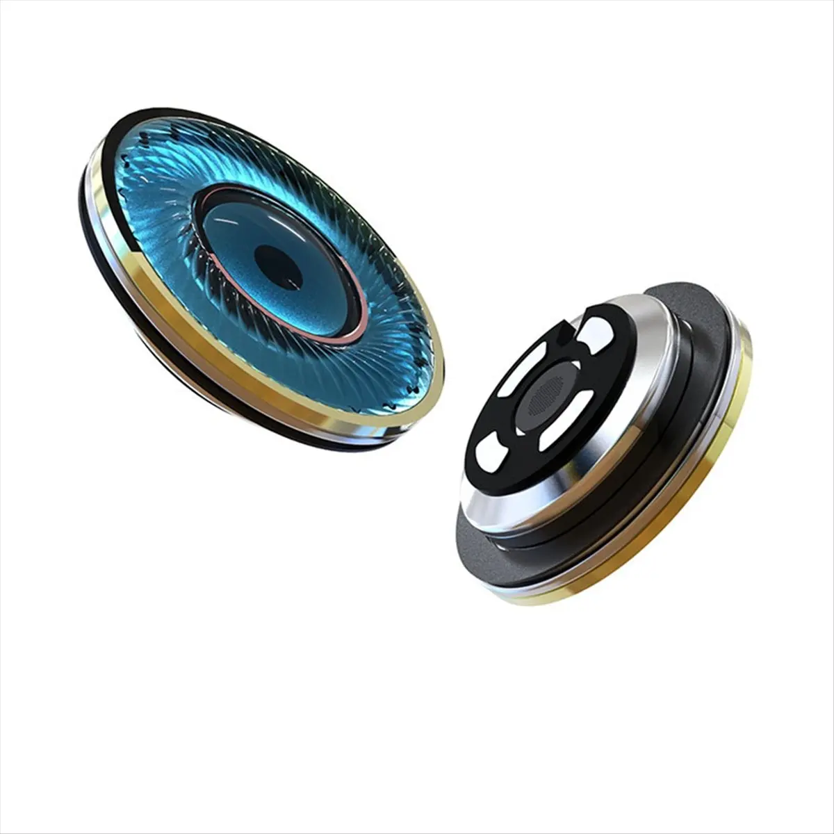 T1088C Tools-15.4mm 300ohm Impedance Deep Burst Dual Magnetic Dual Cavity Airflow Balance Technology Flathead Dynamic Drive B