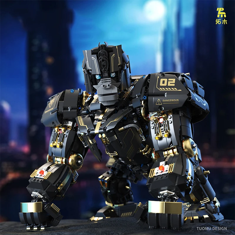 

Movies King Orangutan Building Block Mechanical Kong Figure Model Assembled Bricks Collection Toy For Kids Santa Gift T4005