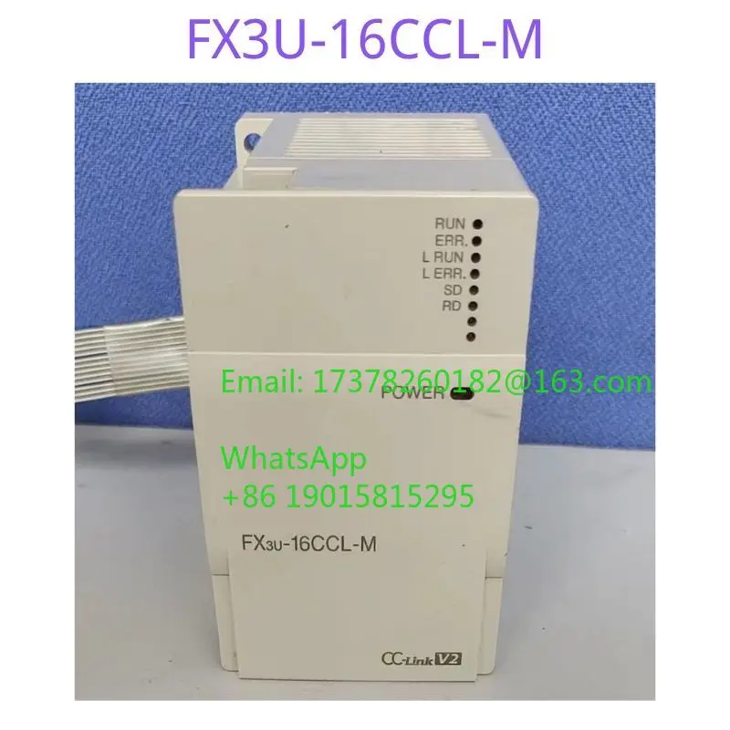 

Used FX3U-16CCL-M FX3U 16CCL M Module Tested OK