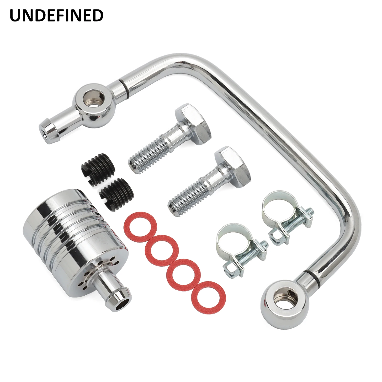 

Motorcycles Crankcase Breather Bracket Kit Fit for Harley 1993-2017 Big Twin Touring Road King Dyna Softail Super Glide Fat Bob