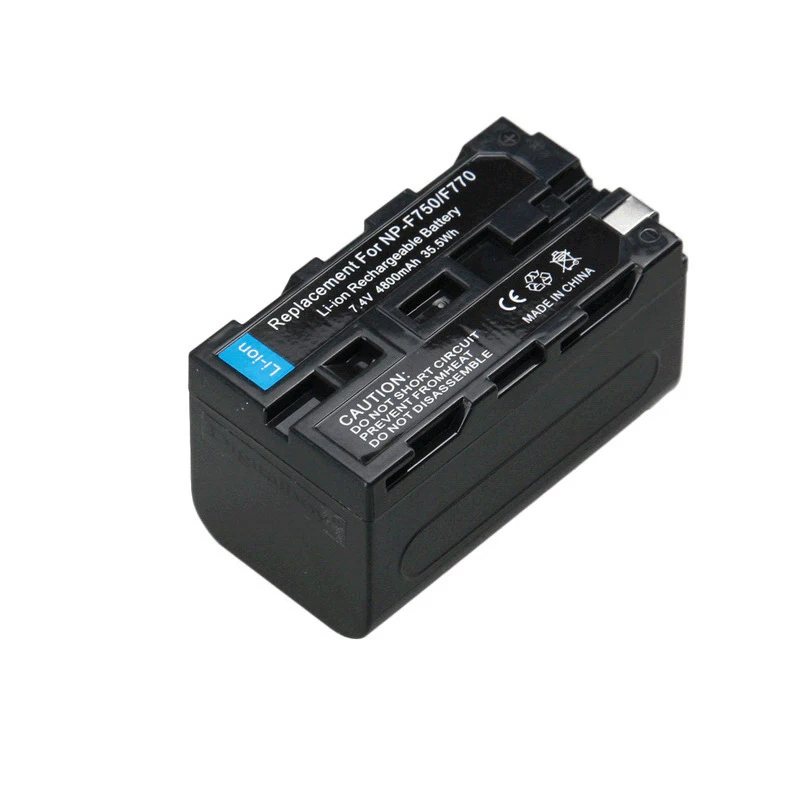 

NP-F750 NP-F770 NPF750 NP F770 Camera Battery 5200mAh + USB Charger for Sony NP F330 F530 F550 F570 F770 F930 F950 F960 F970