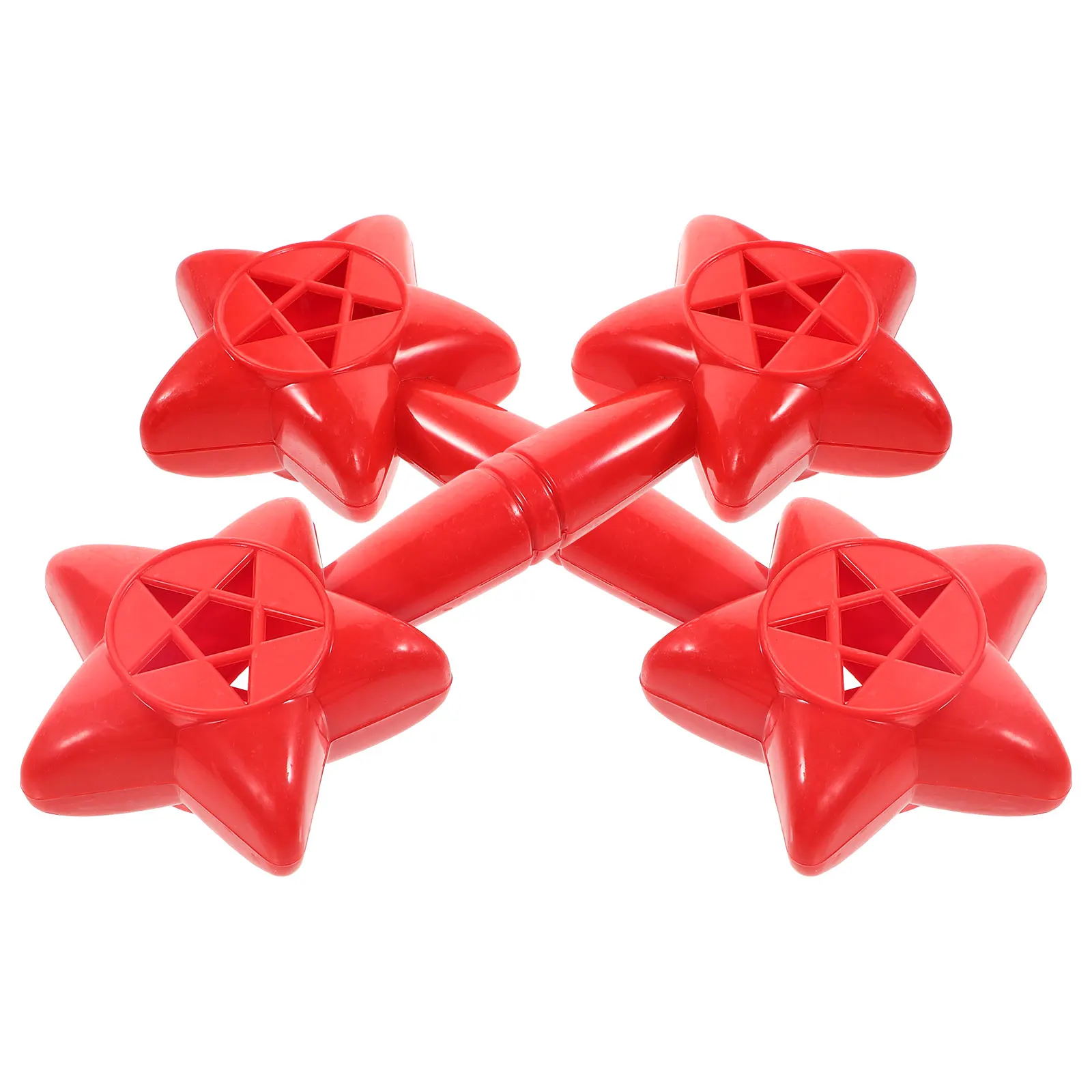 

2 Pcs Plastic Dumbbells Small Kids Weights Children's Sports and Fitness Equipment Cool Interactive Toys