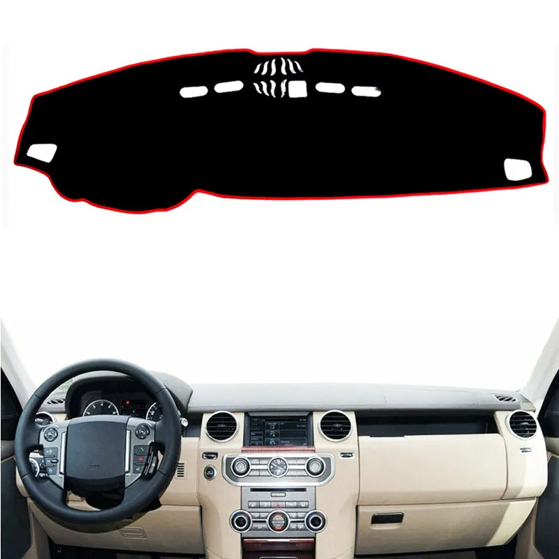 Car Dashboard Cover Mat Anti-UV Dashmat Sunshield Carpet For Land Rover Range Rover Sport L320 2006-2009 Discovery 3 4 2005-2016