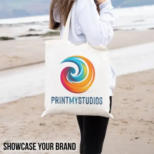 Sindax Custom Wholesale Tote Bag Personalised Print Canvas Logo Text Photo Image Brand