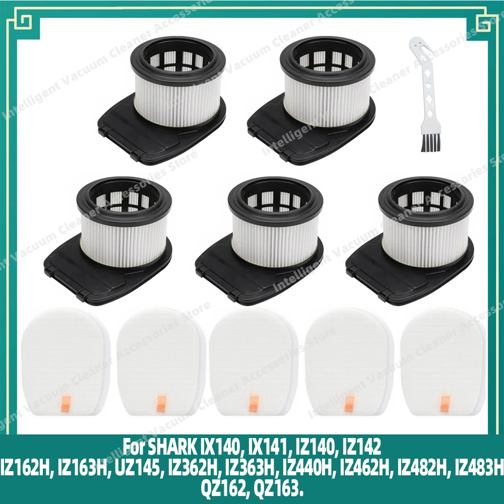 Compatible For Shark IZ140,IZ142,IZ162H # 617FJ140 Household Cleaning  Filter Replacement Attachment Accessories Spare Parts