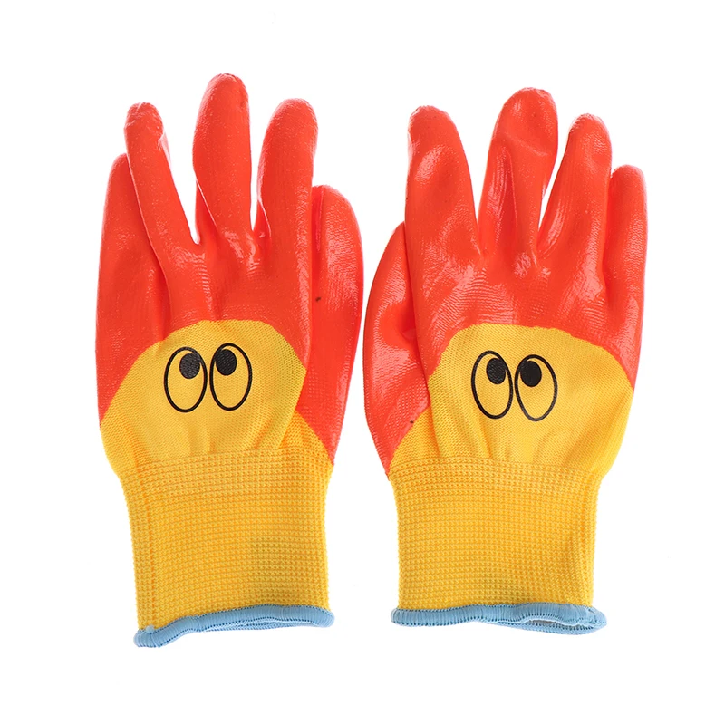 Breathable Kids Gardening Gloves Resistant Non-slip Anti-stab Protective Gloves