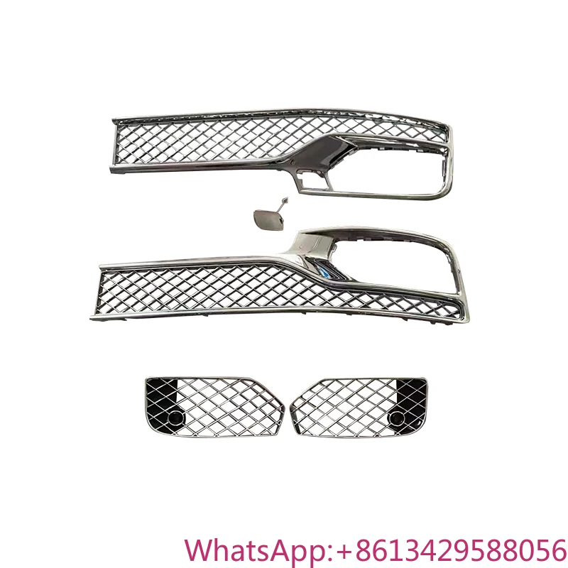 

2020-2024 for Bentley Flying Spur Front Bumper Grille Car Body Kit with Fog Light Cut-Outs New Condition