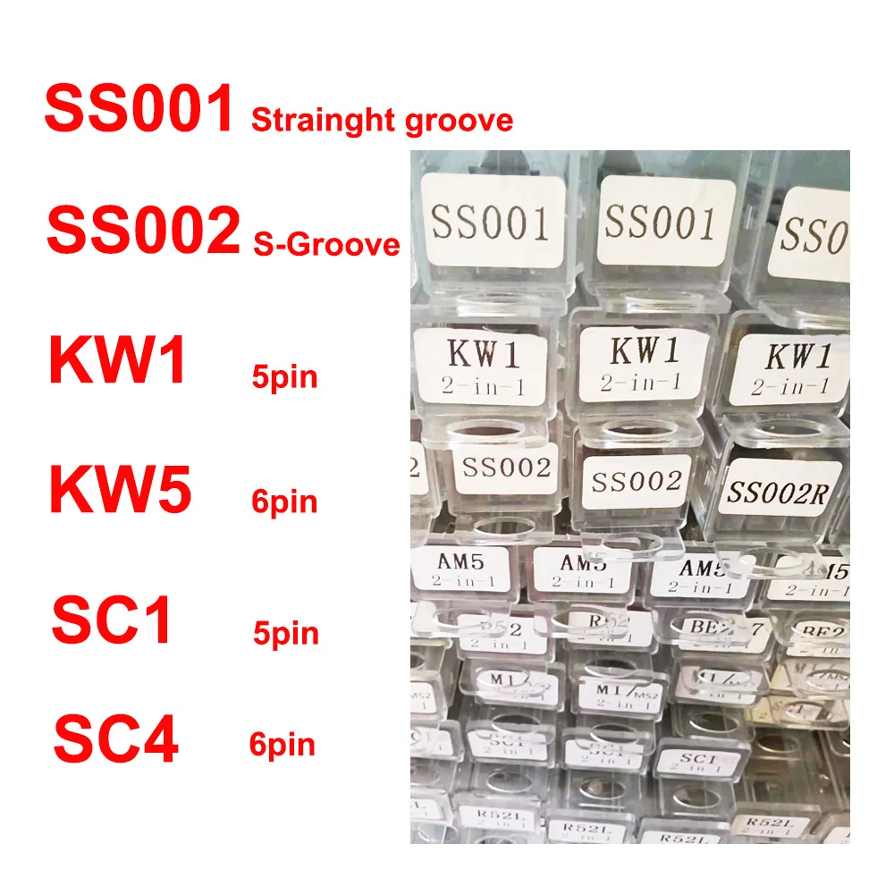 

Слесарный инструмент SS001 SS002 AM5 lishi KW1 KW5 SC1 SC4 R52 M1/MS2 R52L