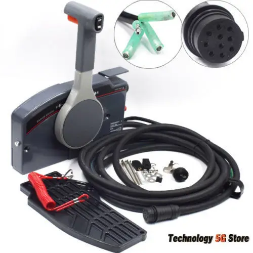 

Outboard Motor Control Box for YAMAHA 703-48205-16 Boat Engine Remote Control Box Yacht Electric Parts