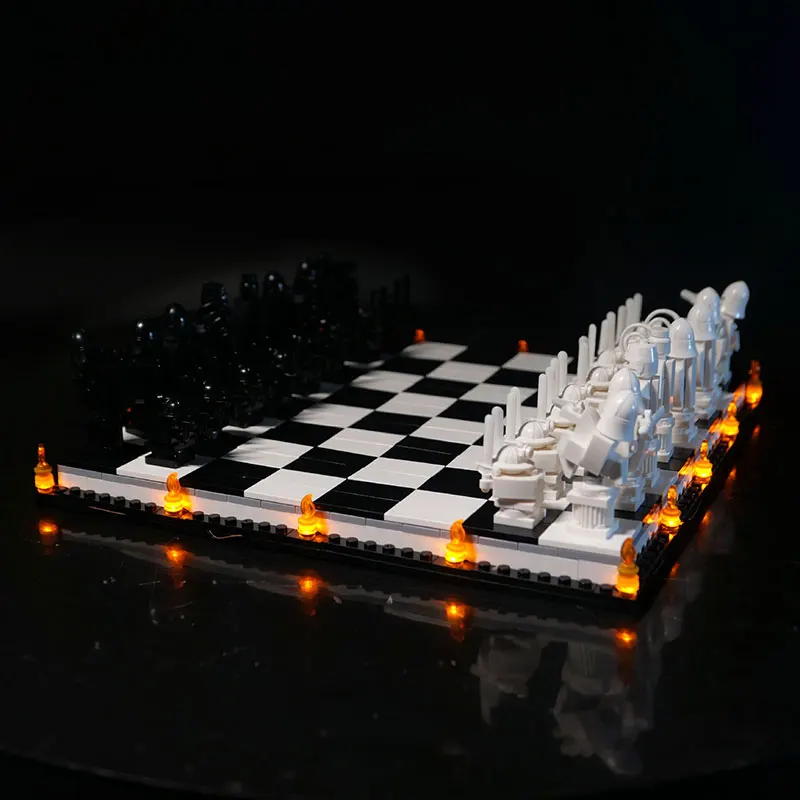 LED Light Kit For LEGO 76392 Wizard’s Chess Decorative Lamp DIY Gift (Not Include Building Blocks Bricks Kits Sets Model) - Image 3