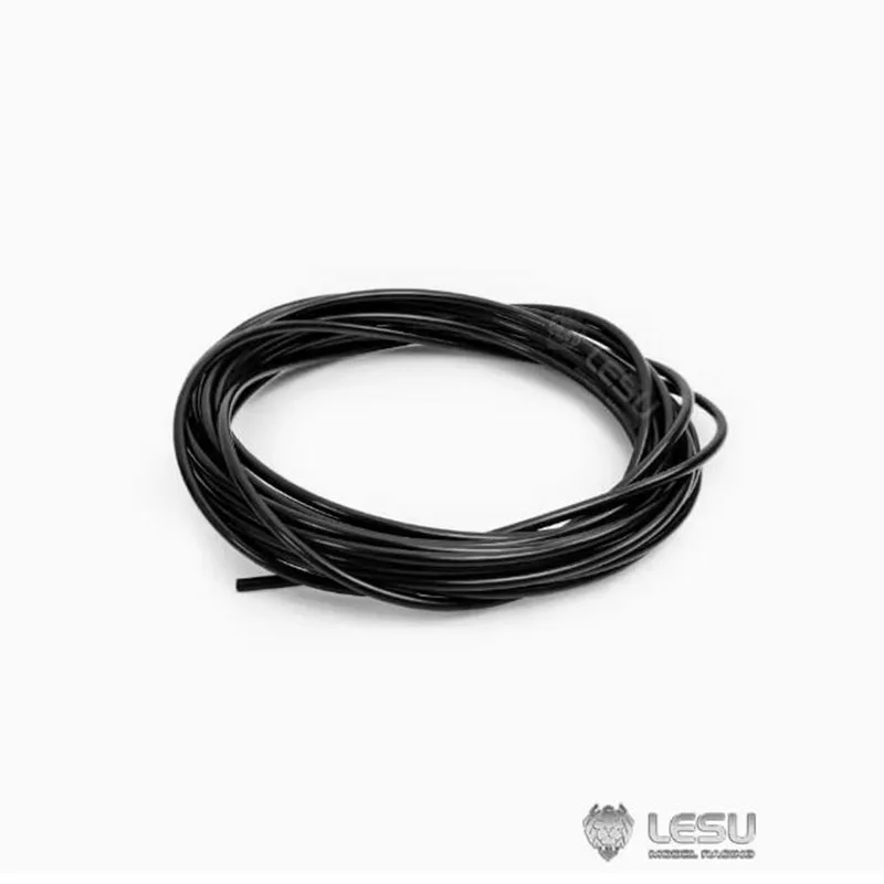 LESU nylon oil pipe 2.5*1.5, 3*2, 2*1, 4*2.5 For Tamiya Lesu For Scania Man Actros Volvo Car Parts Rc