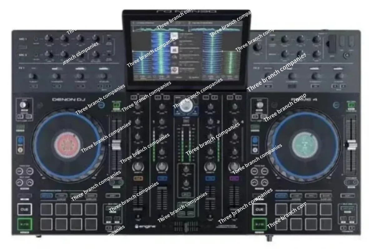 With Confidence New 4 4-Deck Standalone DJ Controller System w 10