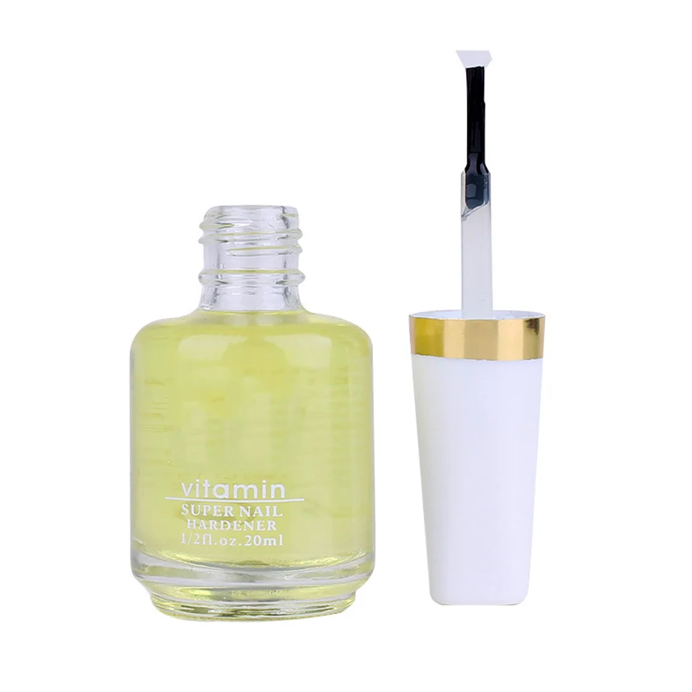 Nail Cuticle Oil Yellow Vitamin E Enriched Softener for Dry Brittle Nails Keratin Treatment Uv Gel Polish Nail