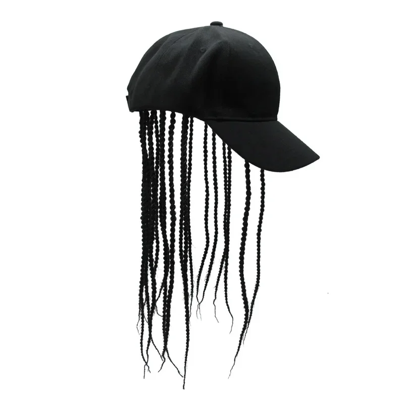 Unisex peruka dredy czapka warkocz słońce czapki z daszkiem nowość Party urodziny Hippie kapelusz śmieszny kostium Gag Halloween Hip Hop Gorro