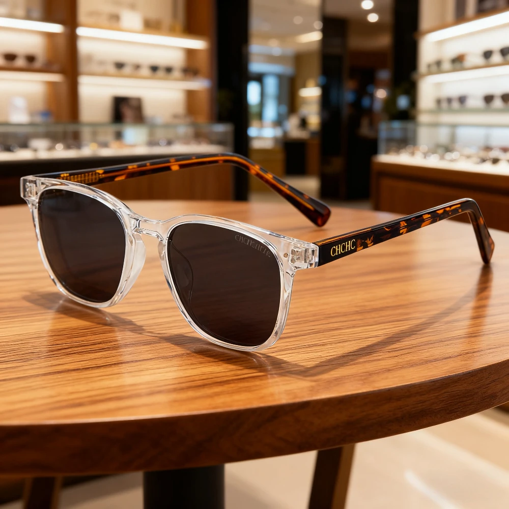 

New Trendy Unisex Influencer No Makeup Street Sunglasses Unique Vintage Style Versatile Best Seller