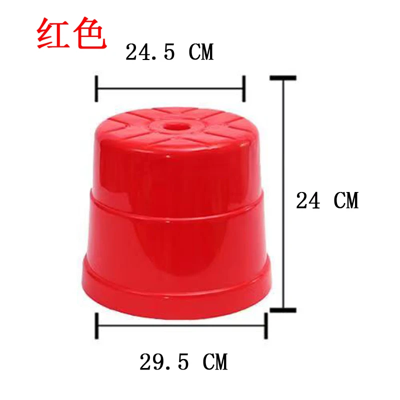 

shower stool Thickened round stool, plastic bench, household cooked rubber living room low stool, adult and children's stool