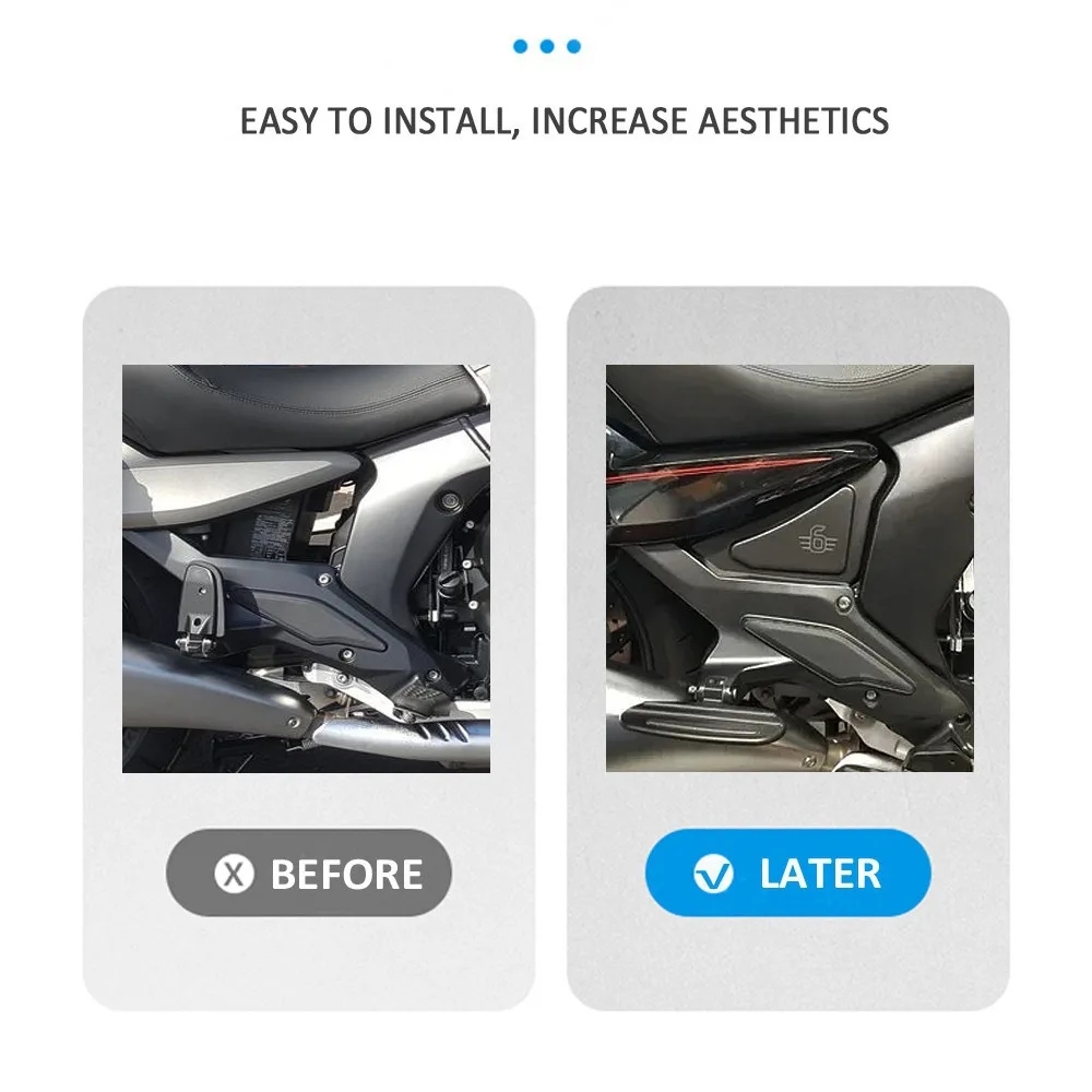 

For BMW K1600B K1600GA K 1600 B GA 2018 2019 2020 2021 Motorcycle Frame Side Panels Cover Fairing Cowl Plastic Plates Tank Trim