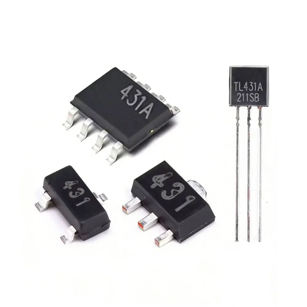 Image of 20 Stück TL431 SOT TL431A SOT-23 CJ431 TO-92 TL431ACDR 431AC SOP-8 SOP SMD Neuer Spannungsregler IC LAGERWARE GROSSHANDEL