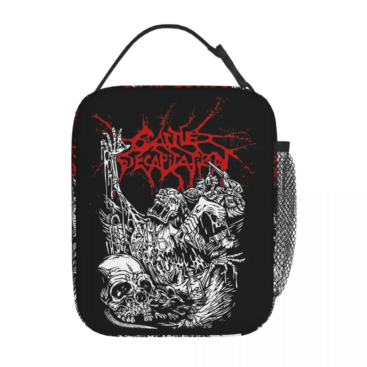 

Cattle Decapitation Heavy Metal Thermal Insulated Lunch Bags for Travel Portable Food Bag Men Women Cooler Thermal Lunch Boxes