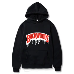 Dripping Backwoods Hoodies Men Fashion Letter Graphic Printed Sweatshirts Women Casual Cool Harajuku Streetwear Hooded Pullovers