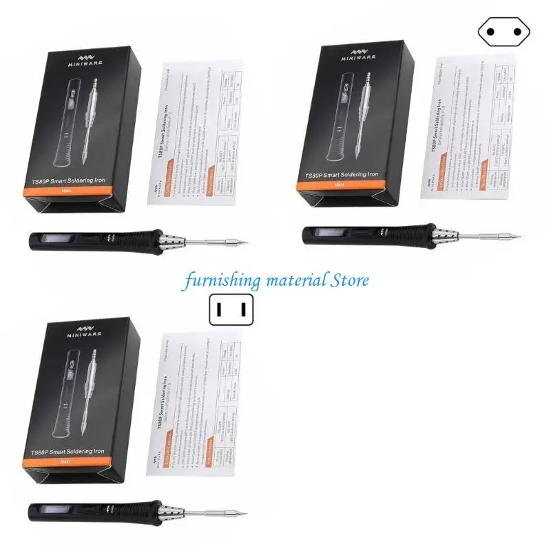 

Y5GD Digital Soldering Iron Adjustable Temperature Welding Tool Ceramic Heater
