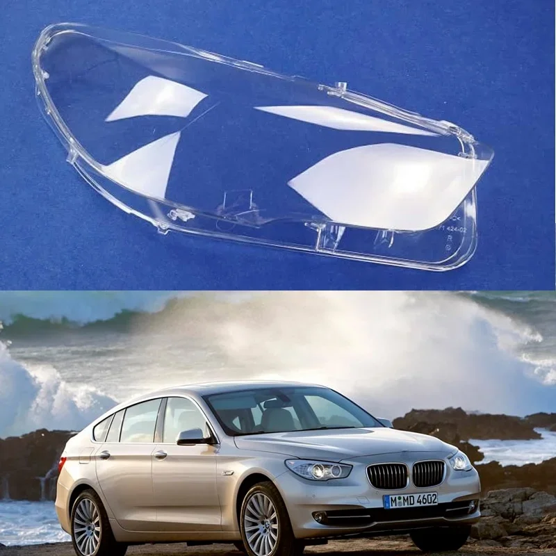 

For BMW 5 Series GT F07 2010-2017 Car Accessories Front Headlamps Transparent Lampshades Lamp Shell Headlights Lens Cover