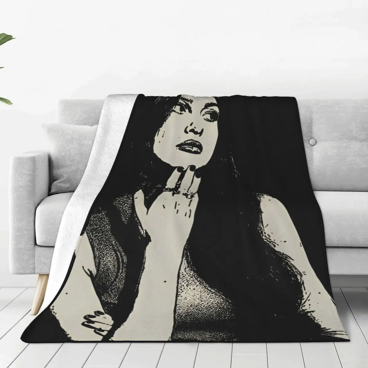 Olivia Vampire Rodrigos Sour Plush Blanket Children Flannel Throw Blanket For Couch Chair Sofa Bed Warm Quality Bedspread Gift