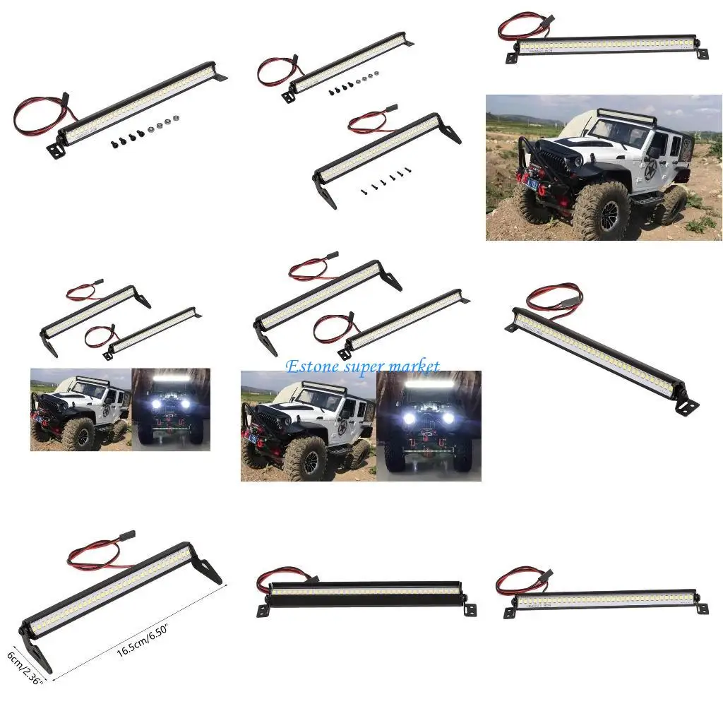 

090B 36LED Roof Lamp Bar for 1/10 RC Crawler Car-Axial SCX10 90027 SCX10 II 90046 D90