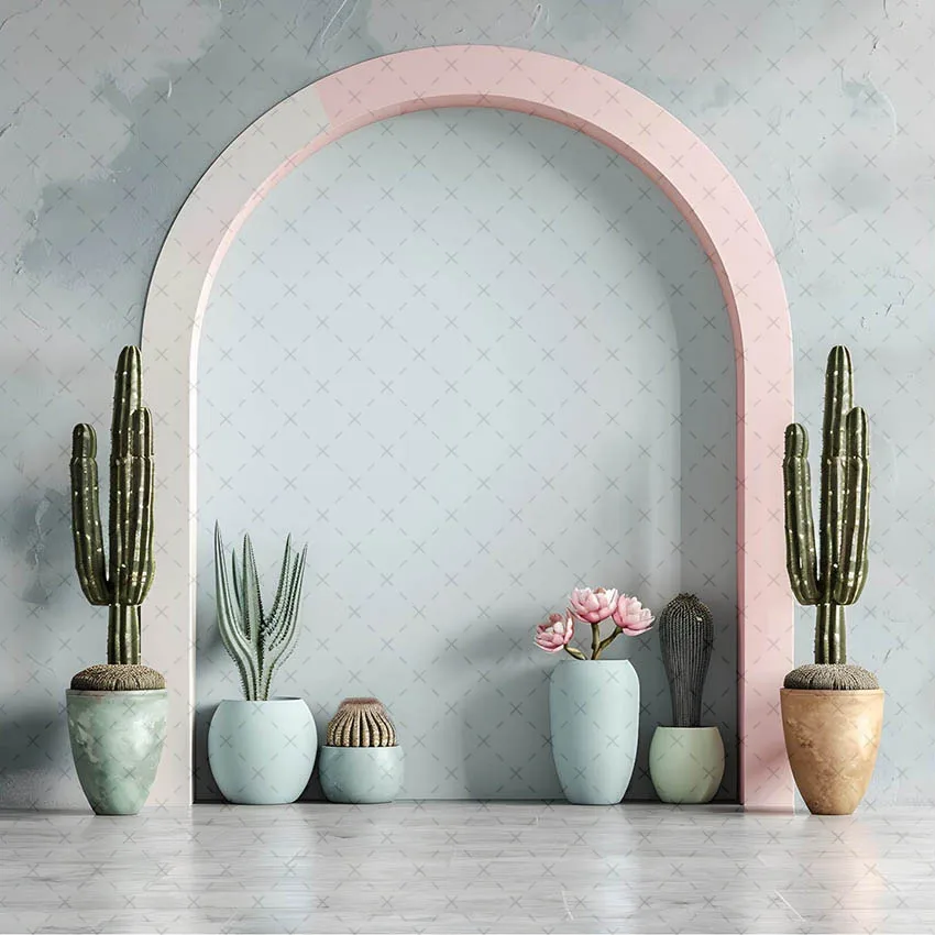Фон для фотосъемки Mehofond, минимальный арки, стена кактуса, детский день рождения, свадьба, портретный декор для беременных, фон для фотостудии