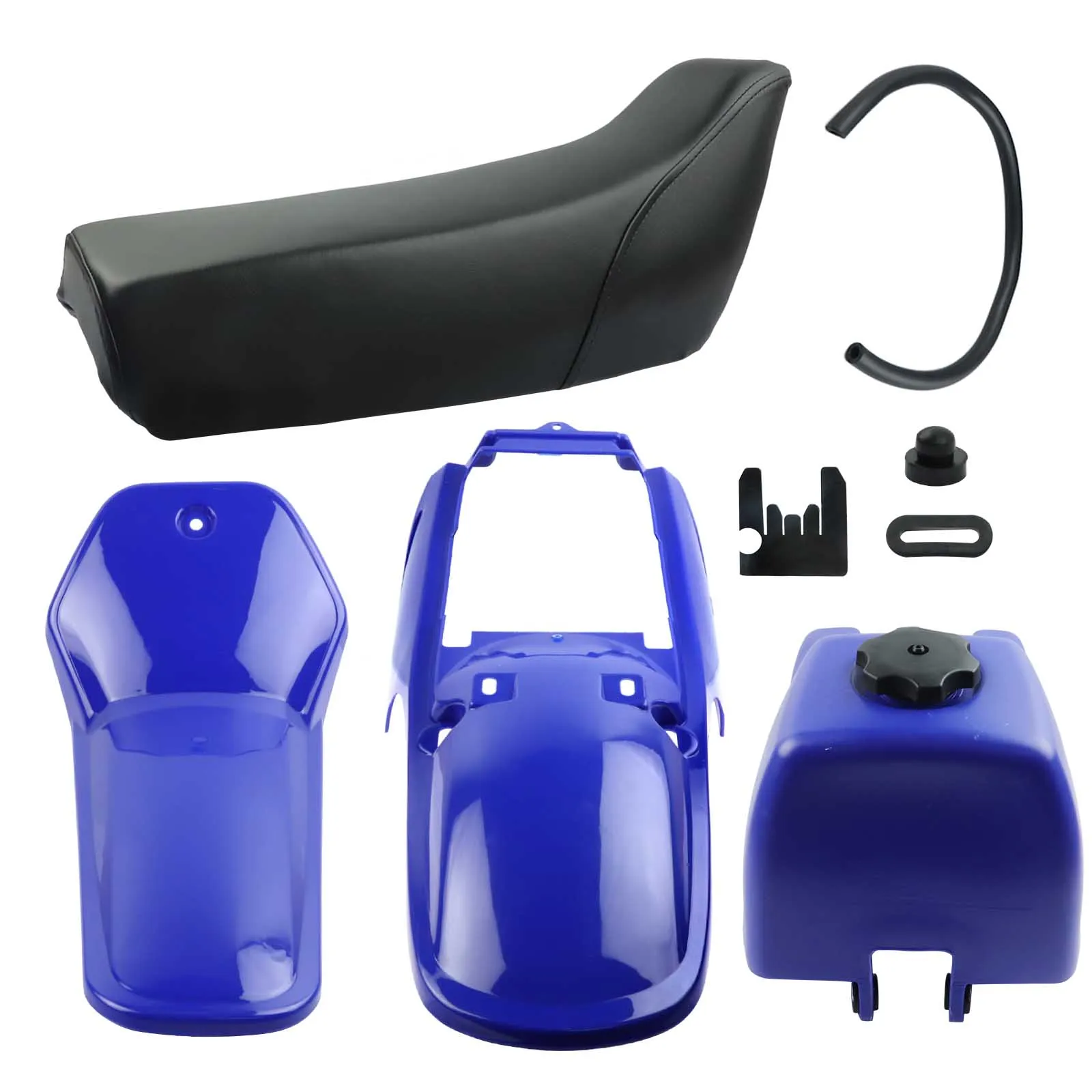 Fairing Plastic Front Rear Fender Shell Cover Body Seat Gas Tank Kit for Yamaha PW80 pw 80 PY80 Peewee 80 Dirt Bike Motorcycle