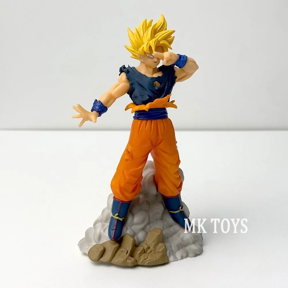 15 センチメートル/5.91 インチアニメドラゴンボール Z フィギュア超サイヤ人悟空アクションフィギュア Pvc 像デスクトップ装飾品コレクションモデルおもちゃギフト