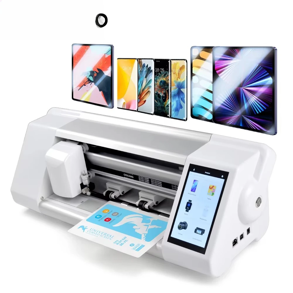 

Автоматический станок для резки гидрогелевых УФ-пленок для защиты экранов телефонов на заказ