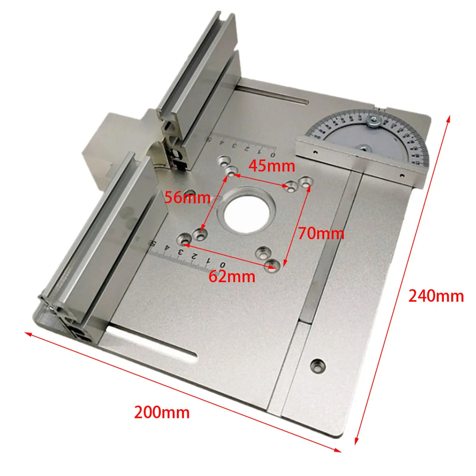 ルーターリフトシステム付き彫刻機、DIYツール、直径64〜66mm