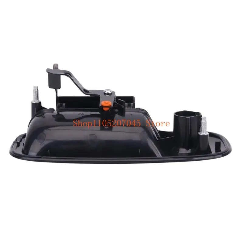 37cd 15167640 Direct-Replacement Exterior Door Handle with Black Formed Body, Metal Construction and Bolt-Positioned Mounting