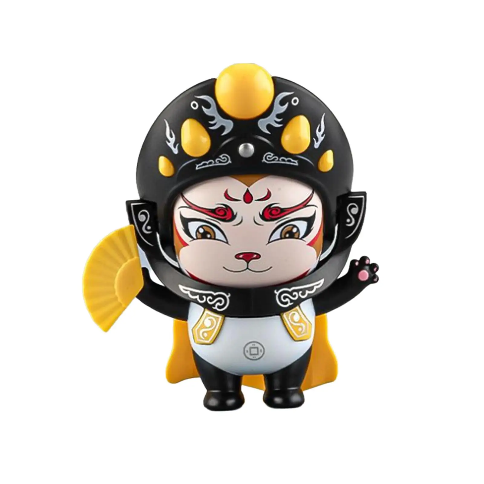 Sichuan Opera Face Changing Doll Desktop Ornament, Traditional Cartoon Miniature Figurine Chinese Opera Figure for Desk, Gift