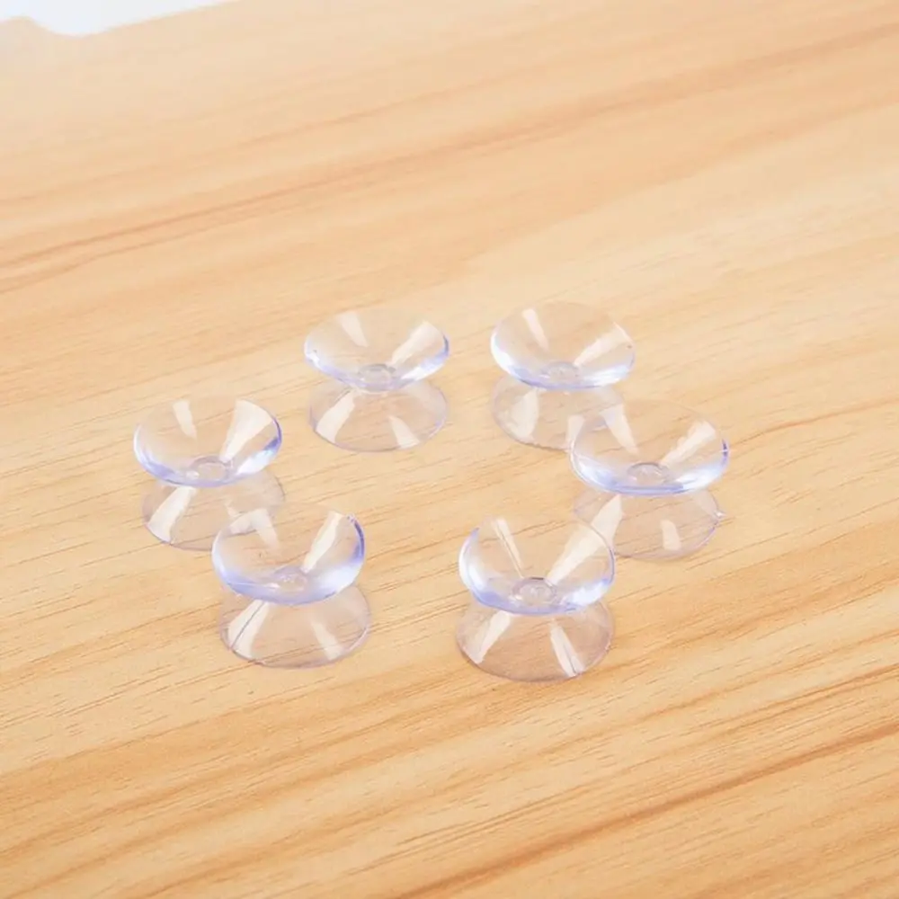 20Pcs Top Spacer PVC Double-Sided Suction Cup Non-Slip Vacuum Vacuum Suckers Reusable Without Trace Sucker Pad DIY Soap Holder