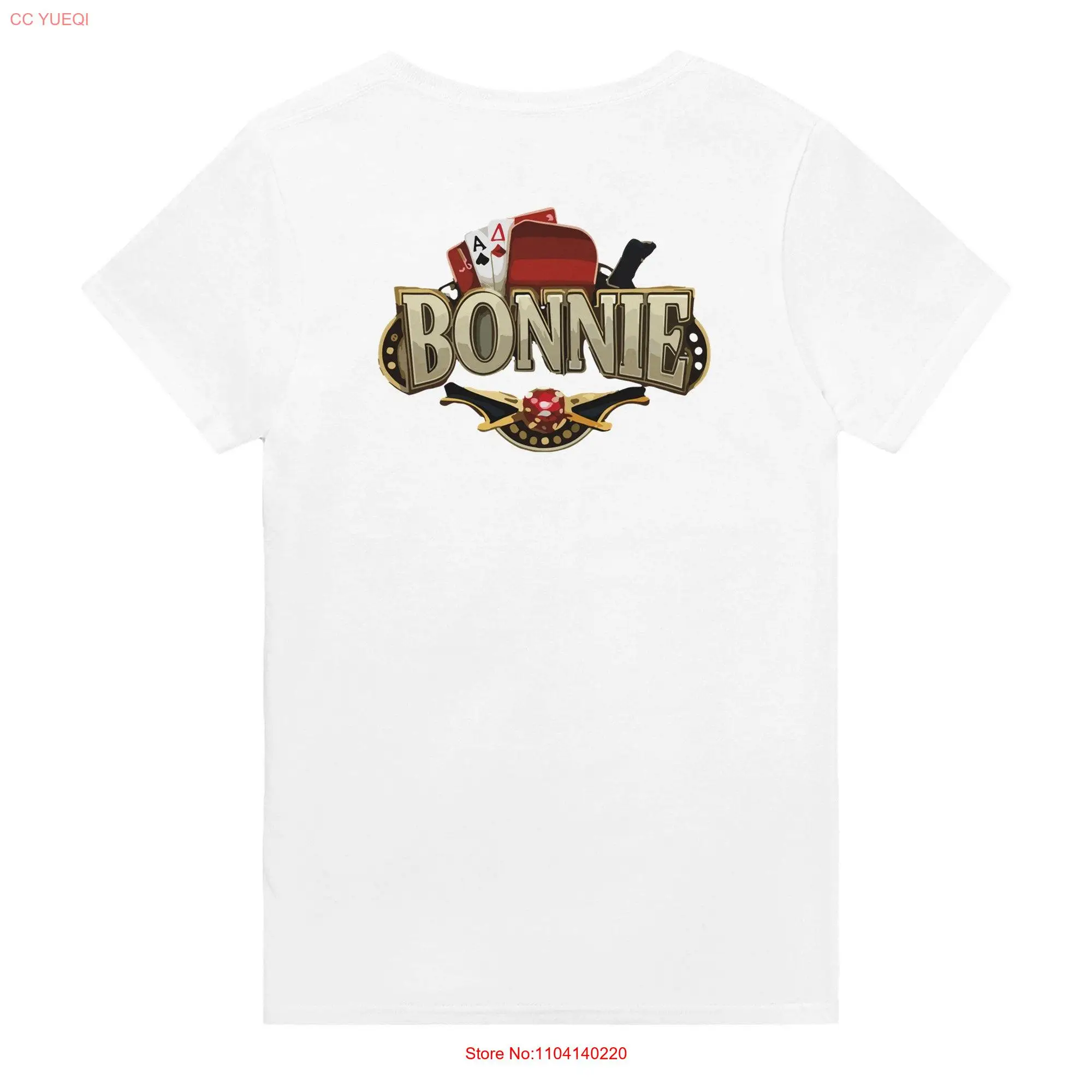 Bonnie Poker T Shirt long or short sleeves