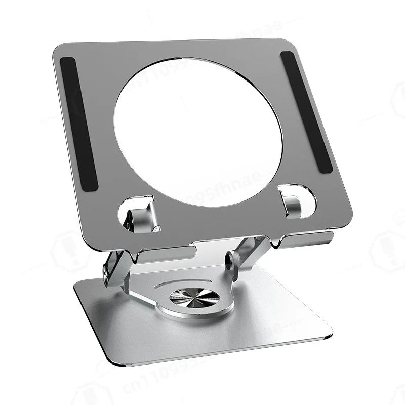 Tablet Stand J23 Rotatable Foldable Metal Alloy Stainless Steel, Sturdy Durable Portable For Tablet & Cooler Adjustable Holder