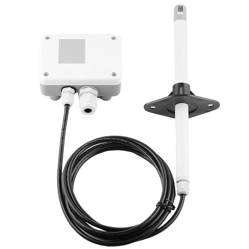 

0-30m/s Pipes Wind Speed Sensor RS485 0-10V 4-20MA High Precision with Display Air Speed Measuring Detector Transmitters 2M