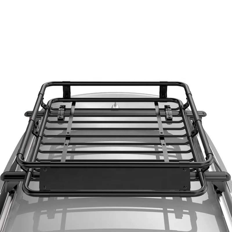 Auto Universal 4x4 Accessories Removable Steel Car Roof Luggage Cargo Carrier Car Basket