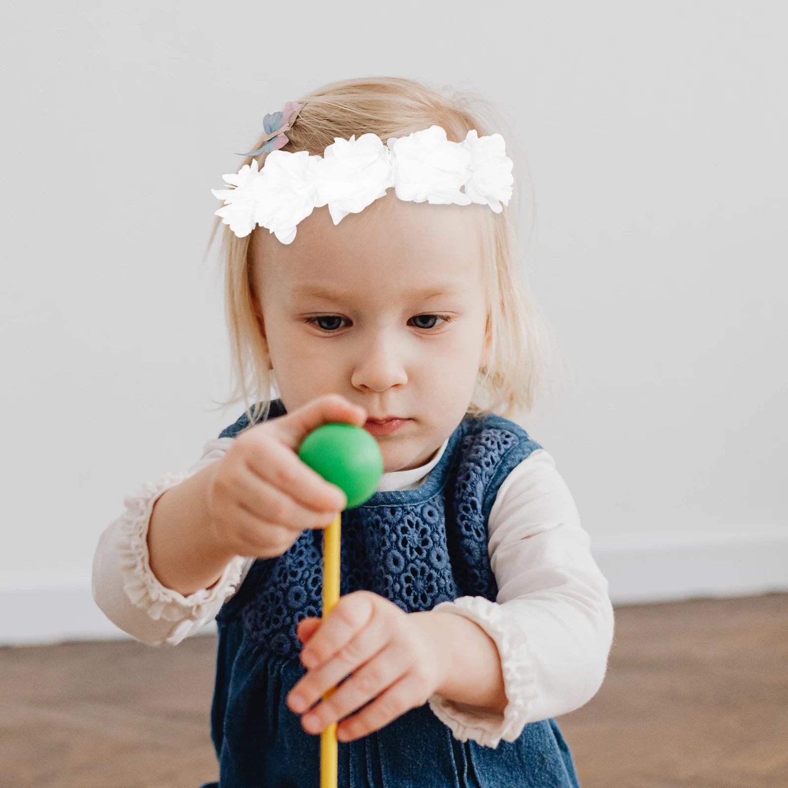 

2pcs Flower Jewelry for Baby Girls Sweet Elastic Hair Band Soft Ribbon Newborn Headdress Cute Baby Headwear Kids Headband