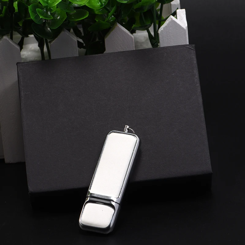 JASTER-Clé USB 3.0 modèle briquet en cuir avec boîte, 4 Go, 8 Go, 16 Go, 32 Go, 64 Go, cadeau, logo gratuit sur plus d'une pièce