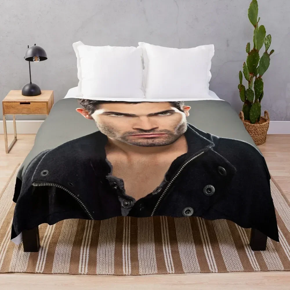 

logo tyler for film serem hoechlin drama aksi Throw Blanket blankets ands Custom Blankets