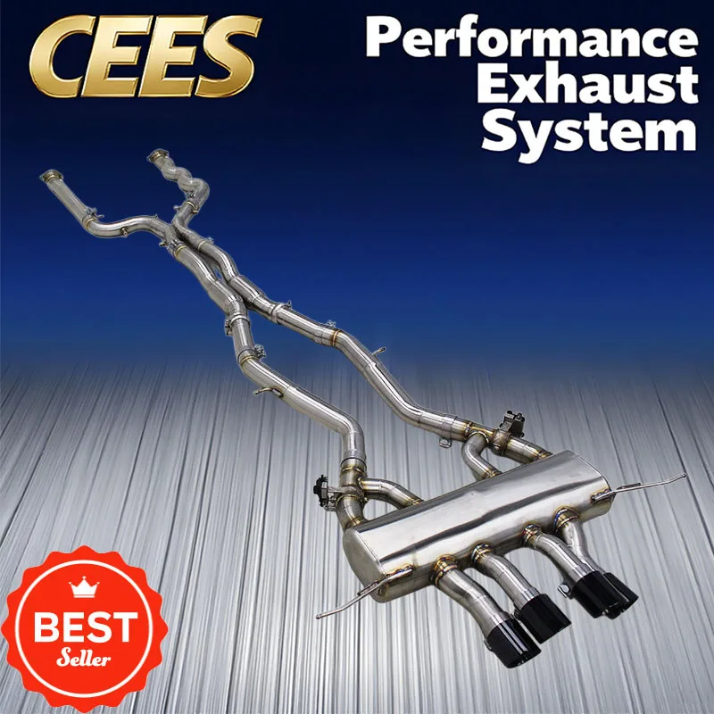 

CEES Stainless Steel Motorsport Exhaust System for BMW M3/M4 G80/G82/G83 3.0T 2019+ Valvetronic Muffler Catback