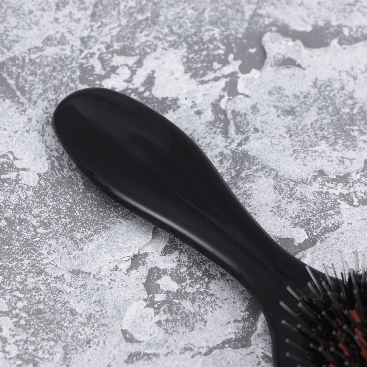 

Wood Comb Natural Bristles Nylon Anti-Static Hair Comb for Daily Use Styling Blow Drying Scalp Massage Women Hair Care