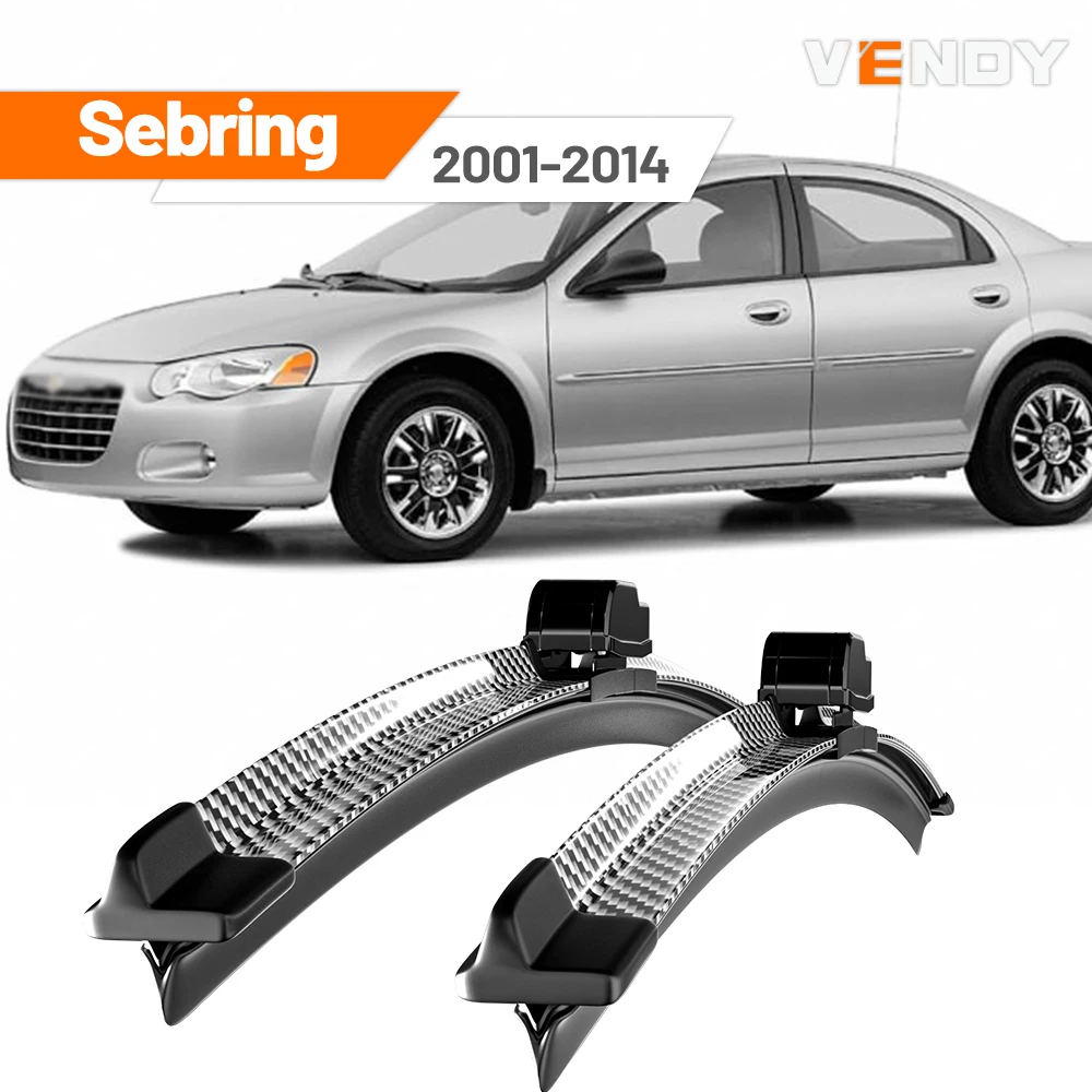 

Для Chrysler Sebring 2001-2014 2003 2004 2005 2006 2007 2008 2009 2010 2011 2 шт. щетки стеклоочистителя переднего стекла дворники