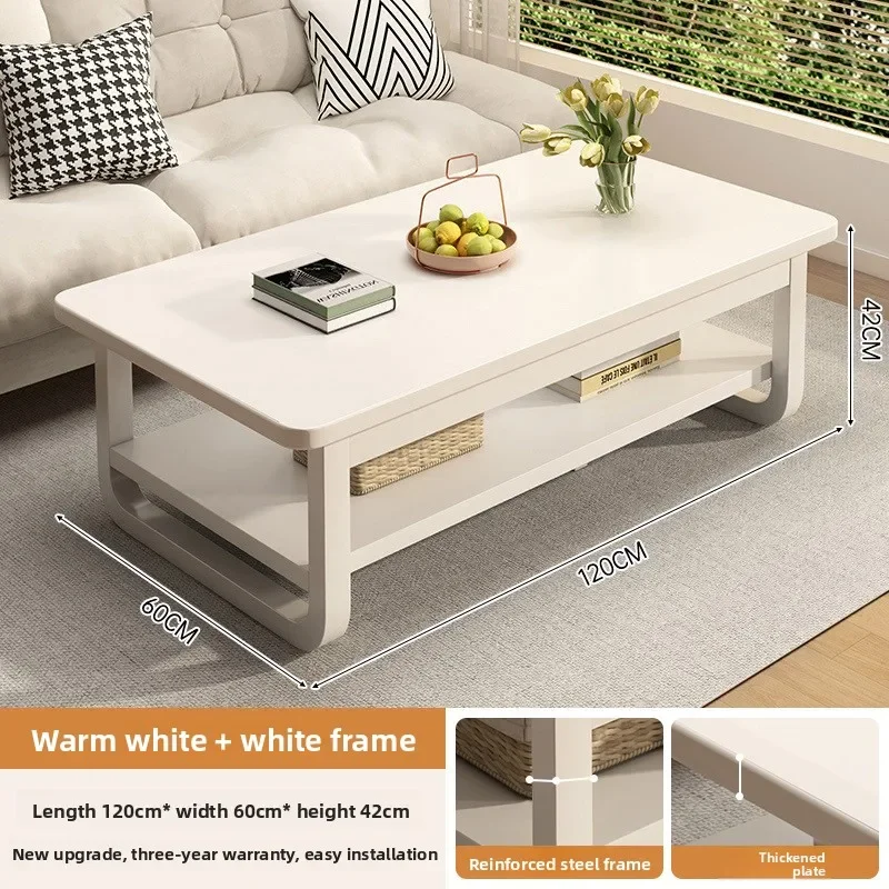 

Журнальный столик для гостиной, для небольшой квартиры, новый, простой, для съемного жилья, с небольшим столиком, простой и прочный, устойчивый и долговечный.