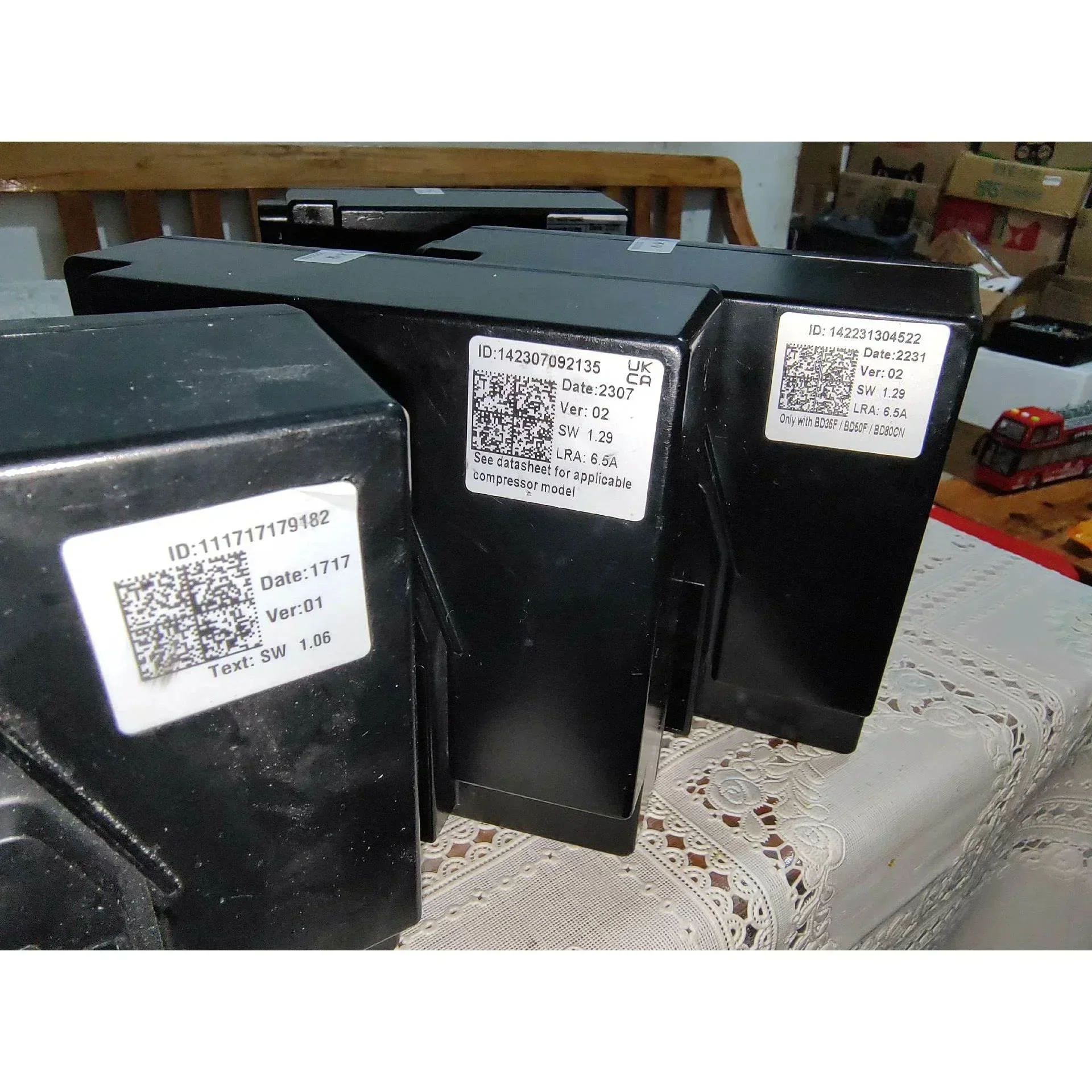 2025101N0510 101N0500 Same function, replaceable， DC 12/24V  DC variable frequency compressor driver SECOP drive board/module