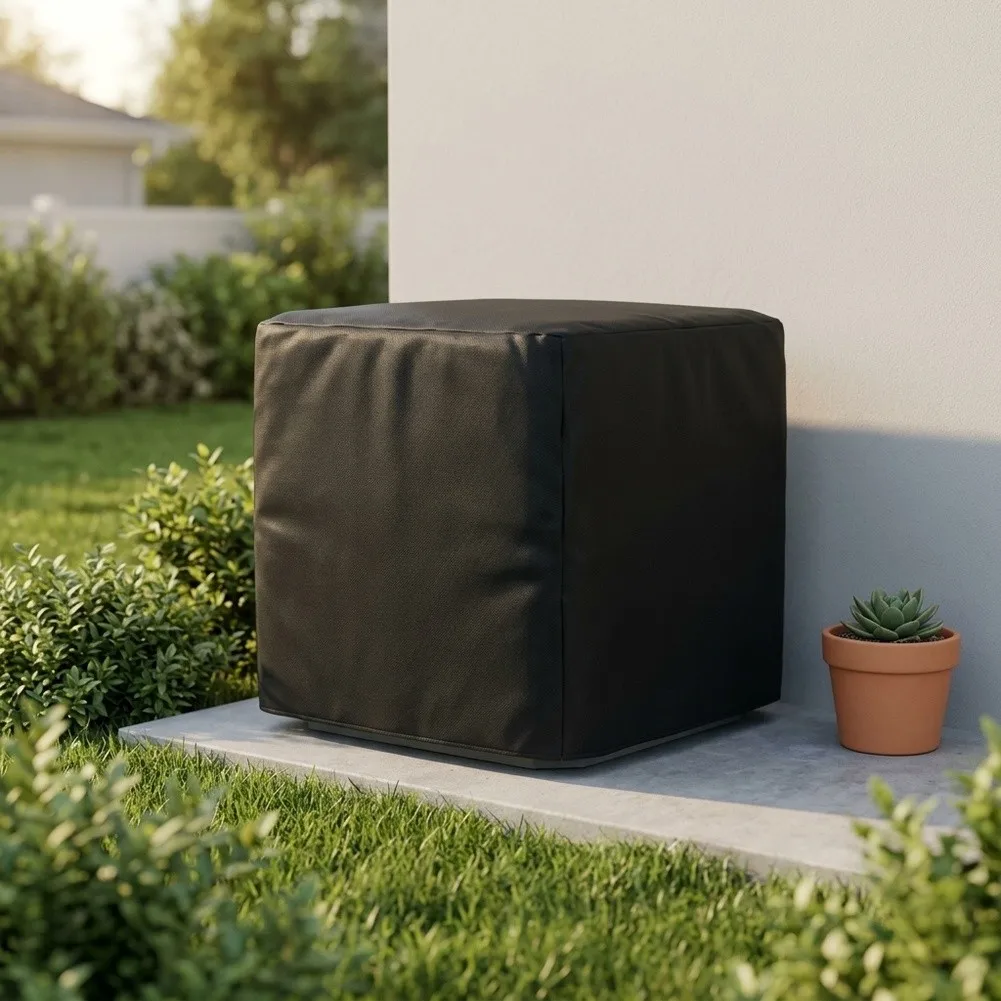Heavy=Duty Air= Conditioner Rain Cover Weatherproof Outdoor Unit Protector Windproof Dust Shield= For AC Generator Equipment